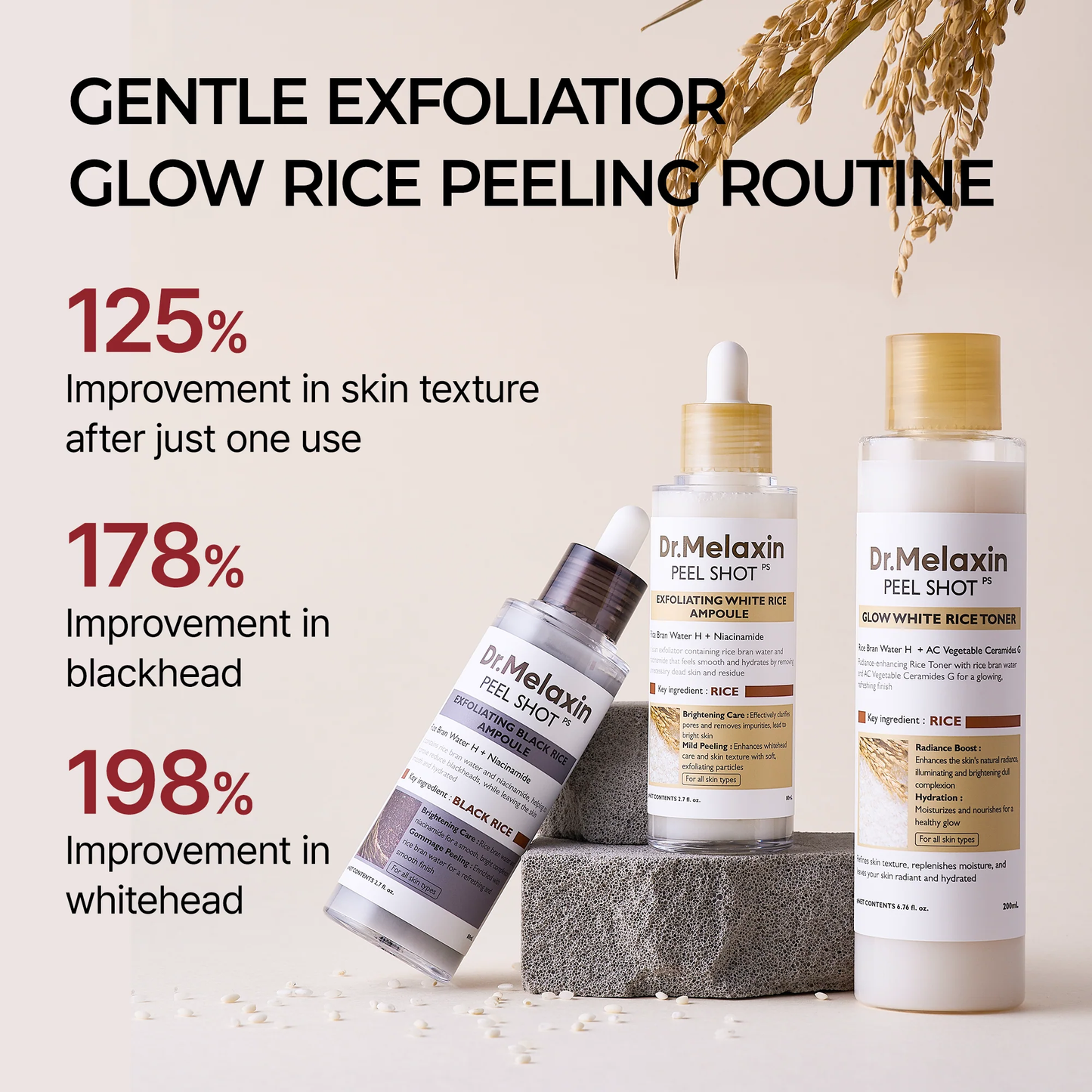 Rice Peel Shot Line