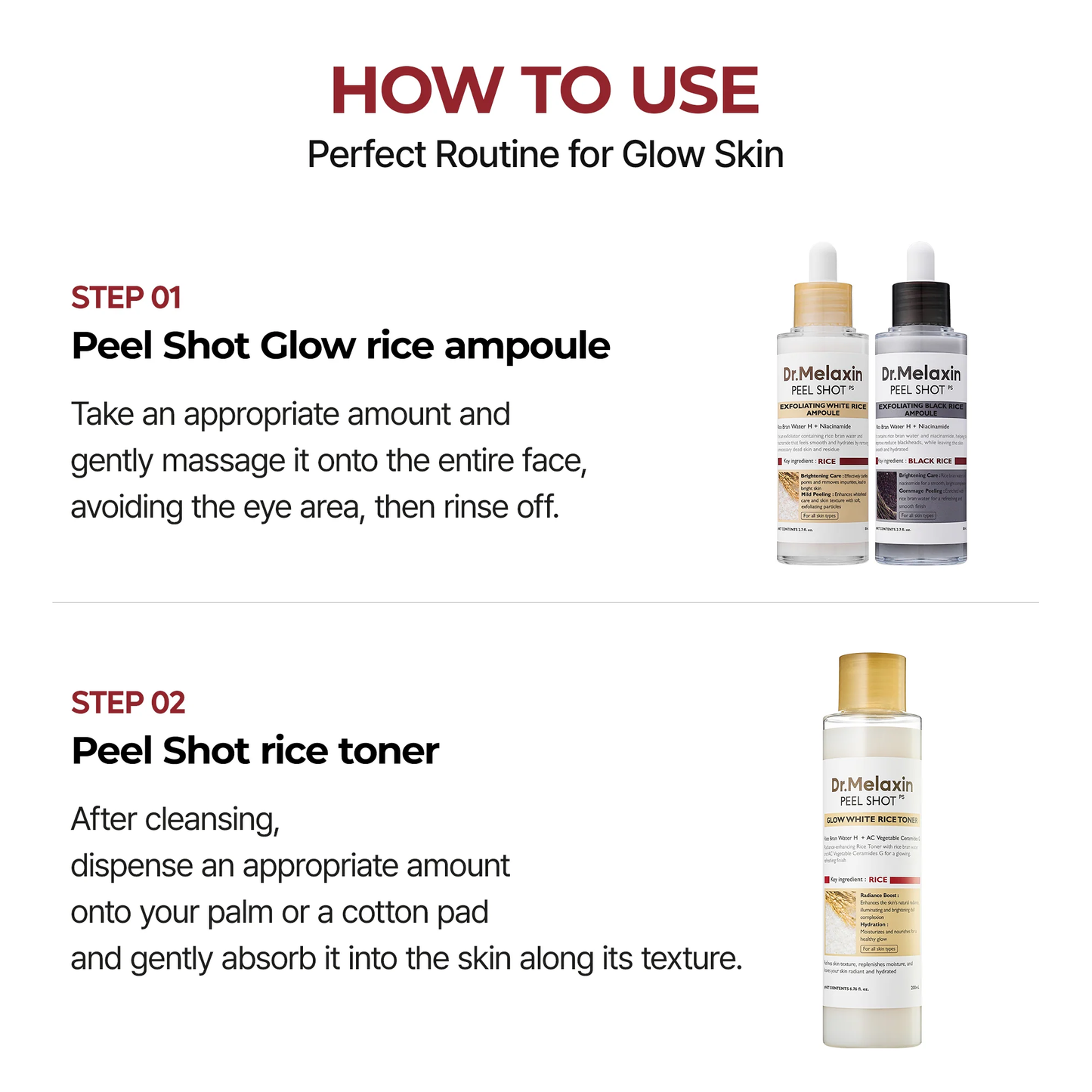 Rice Peel Shot Line